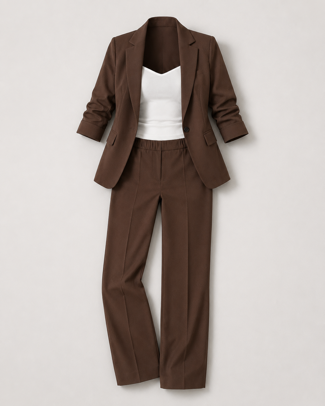 Elegantes Zweiteiler-Blazer-Set - Detail
