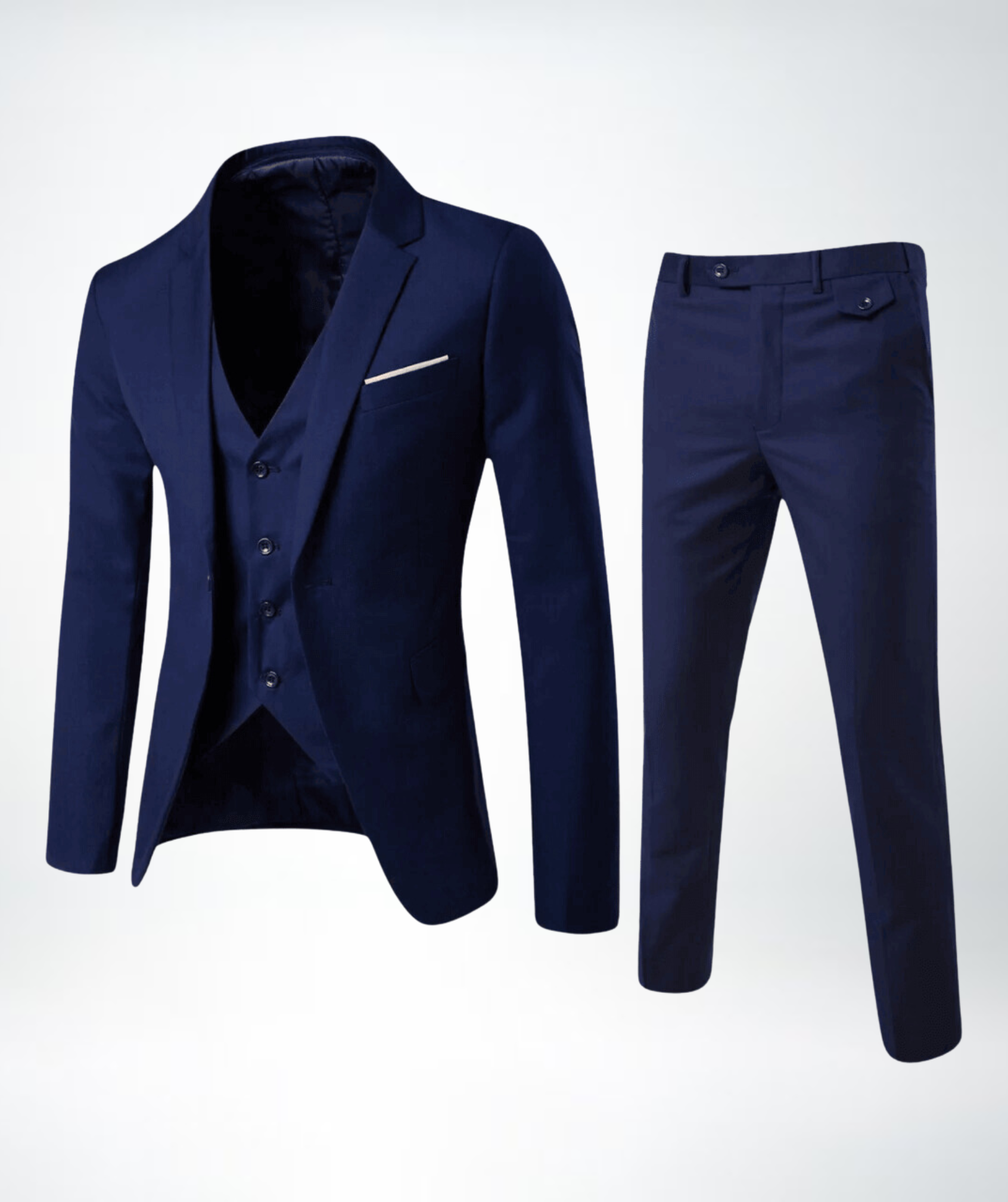 Stylish Three-Piece Men's Suit - Lucas product view